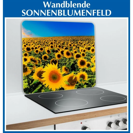 Wenko Multi-Platte Sonnenblumenfeld 8 Wenko Multi-Platte Sonnenblumenfeld – Bild 6