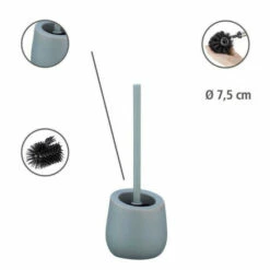 Wenko WC-Garnitur Badi Grau Keramik -Günstiges Wenko Geschäft unnamed file 6897