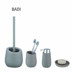 Wenko WC-Garnitur Badi Grau Keramik -Günstiges Wenko Geschäft unnamed file 6899