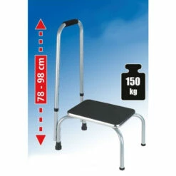 Trittstufe Mit Einstellbarem Haltegriff SECURA, Max. 150 Kg, WENKO - WENKO