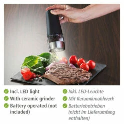 Wenko Elektrische Mühle 2 In 1 Schwarz -Günstiges Wenko Geschäft unnamed file 7027