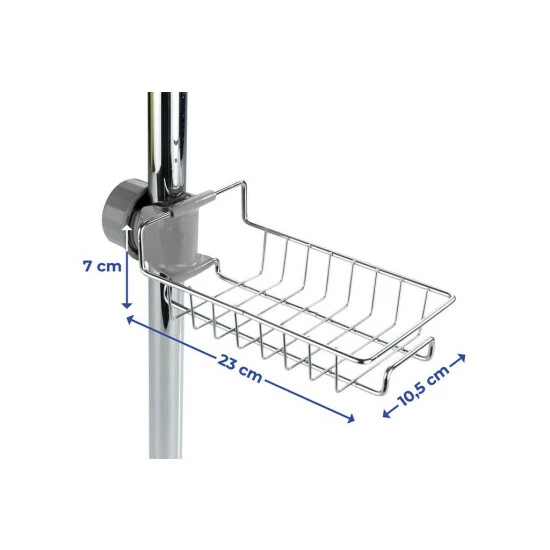 Wenko Duschablage Edelstahl 9 Wenko Duschablage Edelstahl – Bild 7