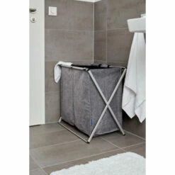 Wenko Wäschesammler Duo Grau Meliert 15 Wenko Wäschesammler Duo Grau Meliert -Günstiges Wenko Geschäft unnamed file 7180