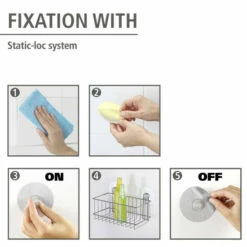 Wenko Static-Loc® Wandablage Groß Osimo -Günstiges Wenko Geschäft unnamed file 7202