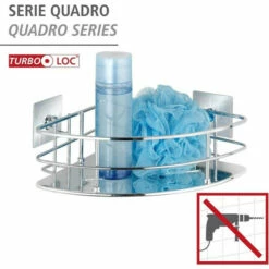 Wenko Turbo-Loc® Edelstahl Eckablage Quadro -Günstiges Wenko Geschäft unnamed file 7238
