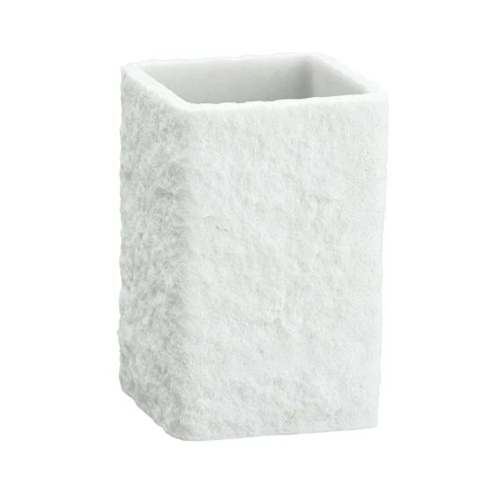 Wenko Zahnputzbecher Villata Weiß 3 Wenko Zahnputzbecher Villata Weiß