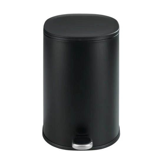 Wenko Kosmetik Treteimer Nant Easy-Close Schwarz Matt 3 Wenko Kosmetik Treteimer Nant Easy-Close Schwarz Matt