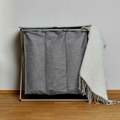 Wenko Wäschesammler Trio Top Grau Meliert 22 Wenko Wäschesammler Trio Top Grau Meliert -Günstiges Wenko Geschäft unnamed file 7271