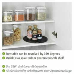 Wenko Schrankrondell Uno Schwarz 21 Wenko Schrankrondell Uno Schwarz -Günstiges Wenko Geschäft unnamed file 7359