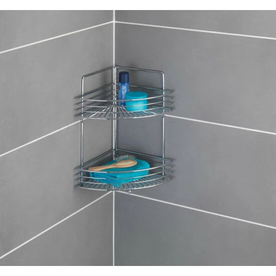 Wenko Eckwandablage Milano Mit 2 Etagen 14 Wenko Eckwandablage Milano Mit 2 Etagen – Bild 12