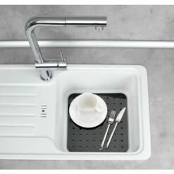 Wenko Spülbeckeneinlage Kristall Eckig Schwarz -Günstiges Wenko Geschäft unnamed file 7441