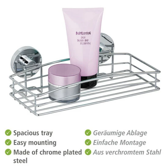 Wenko Vacuum-Loc® Wandablage 5 Wenko Vacuum-Loc® Wandablage – Bild 3