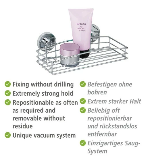 Wenko Vacuum-Loc® Wandablage 6 Wenko Vacuum-Loc® Wandablage – Bild 4