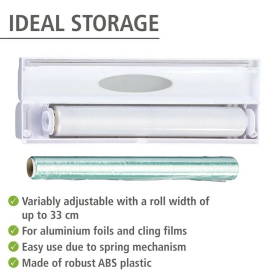 Wenko Folienschneider Perfect-Cutter Weiß 9 Wenko Folienschneider Perfect-Cutter Weiß – Bild 7