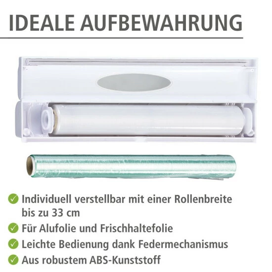 Wenko Folienschneider Perfect-Cutter Weiß 10 Wenko Folienschneider Perfect-Cutter Weiß – Bild 8