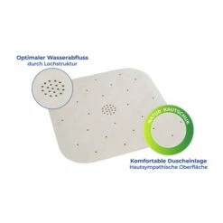 Wenko Duscheinlage Natur-Kautschuk Beige -Günstiges Wenko Geschäft unnamed file 7514