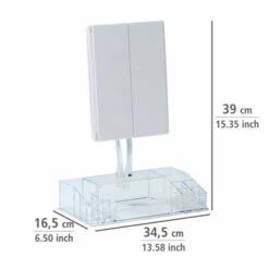 Wenko LED-Standspiegel Mit Organizer Fanano 16 Wenko LED-Standspiegel Mit Organizer Fanano -Günstiges Wenko Geschäft unnamed file 7574