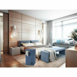 Wenko Wäschesammler Cora Blau 22 Wenko Wäschesammler Cora Blau -Günstiges Wenko Geschäft unnamed file 7586