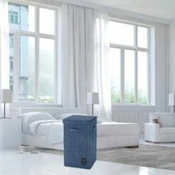 Wenko Wäschesammler Cora Blau 28 Wenko Wäschesammler Cora Blau -Günstiges Wenko Geschäft unnamed file 7592