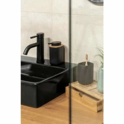 Wenko Zahnputzbecher Rotello Schwarz -Günstiges Wenko Geschäft unnamed file 7647