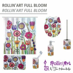 Wenko WC-Garnitur Rollin'Art Full Bloom -Günstiges Wenko Geschäft unnamed file 7664