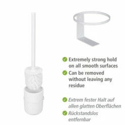 Wenko Turbo-Loc® WC-Garnitur Carpino Weiß -Günstiges Wenko Geschäft unnamed file 7673