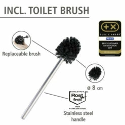 Wenko Stand WC-Garnitur Rivalta Schwarz Matt 25 Wenko Stand WC-Garnitur Rivalta Schwarz Matt -Günstiges Wenko Geschäft unnamed file 77