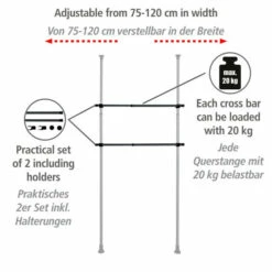 Wenko Kleiderstange Herkules Schwarz 23 Wenko Kleiderstange Herkules Schwarz -Günstiges Wenko Geschäft unnamed file 774