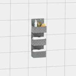 Wenko Organizer Adria Grau Zum Hängen 3 Etagen -Günstiges Wenko Geschäft unnamed file 7769