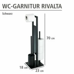 Wenko Stand WC-Garnitur Rivalta Schwarz Matt 26 Wenko Stand WC-Garnitur Rivalta Schwarz Matt -Günstiges Wenko Geschäft unnamed file 78