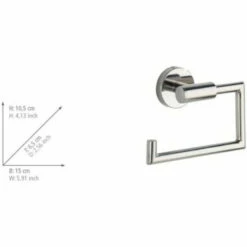 Wenko Toilettenpapierhalter Bosio Edelstahl Glänzend -Günstiges Wenko Geschäft unnamed file 7805