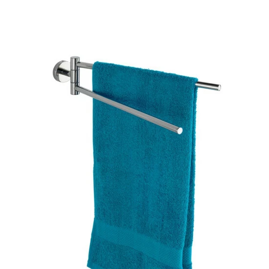 Wenko Handtuchhalter Bosio Glänzend Edelstahl 5 Wenko Handtuchhalter Bosio Glänzend Edelstahl – Bild 3