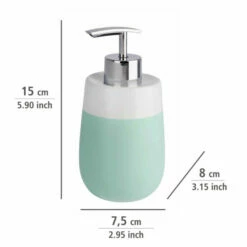 Wenko Seifenspender Malta Mint/Weiß Keramik -Günstiges Wenko Geschäft unnamed file 7837