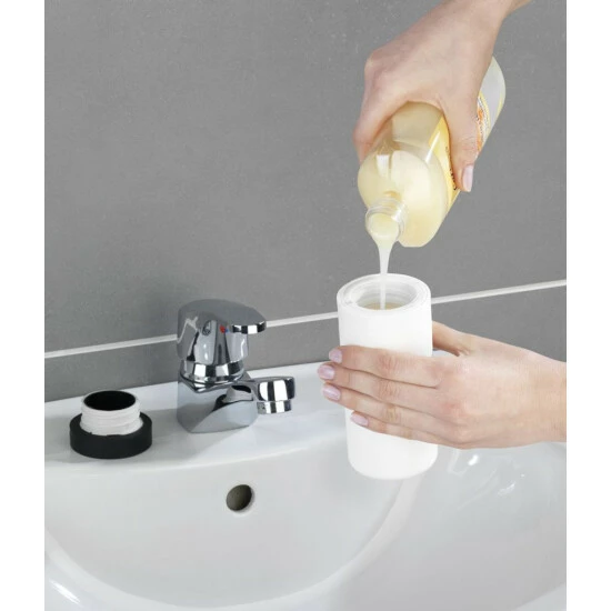 Wenko Spülmittelspender Easy Squeez-e Weiß 11 Wenko Spülmittelspender Easy Squeez-e Weiß – Bild 9