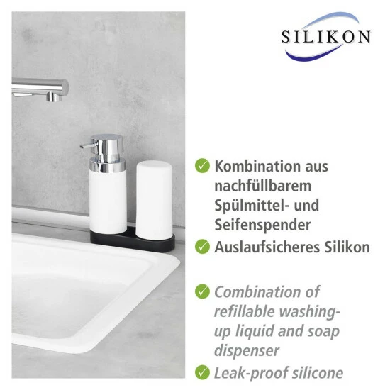 Wenko Easy Squeez-e Spülstation Weiß 5 Wenko Easy Squeez-e Spülstation Weiß – Bild 3