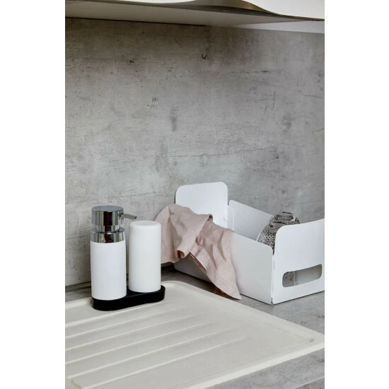 Wenko Easy Squeez-e Spülstation Weiß 10 Wenko Easy Squeez-e Spülstation Weiß – Bild 8