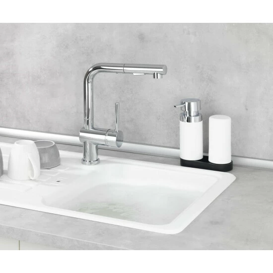 Wenko Easy Squeez-e Spülstation Weiß 11 Wenko Easy Squeez-e Spülstation Weiß – Bild 9