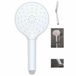 Wenko Duschkopf Automatic Cleaning Weiß Ø 12 Cm -Günstiges Wenko Geschäft unnamed file 7942