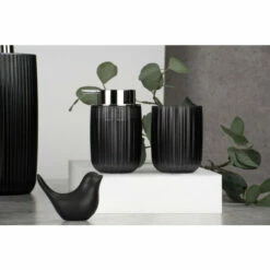 Wenko Zahnputzbecher Agropoli Grau