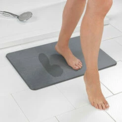 Wenko Badematte Simi Grau, 60 X 39 Cm -Günstiges Wenko Geschäft unnamed file 8026