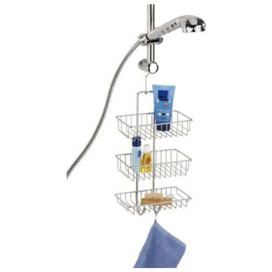 Wenko Exclusiv Duschcaddy Nivala 3 Ablagen 14 Wenko Exclusiv Duschcaddy Nivala 3 Ablagen – Bild 12