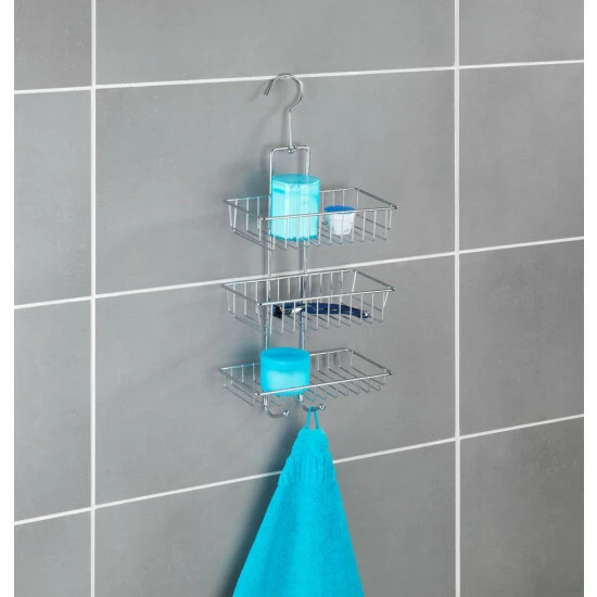 Wenko Exclusiv Duschcaddy Nivala 3 Ablagen 16 Wenko Exclusiv Duschcaddy Nivala 3 Ablagen – Bild 14