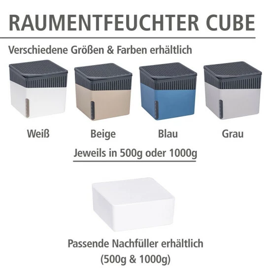 Wenko Raumentfeuchter Cube Nachfüller 1000 G 9 Wenko Raumentfeuchter Cube Nachfüller 1000 G – Bild 7