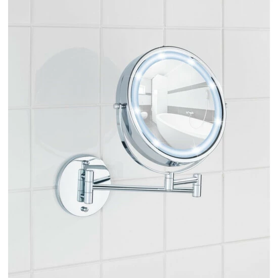 Wenko Power-Loc® LED Wandspiegel Lumi 9 Wenko Power-Loc® LED Wandspiegel Lumi – Bild 7