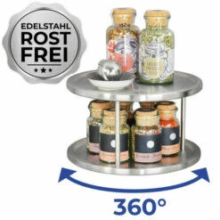 Wenko Schrankrondell Duo Edelstahl -Günstiges Wenko Geschäft unnamed file 8105