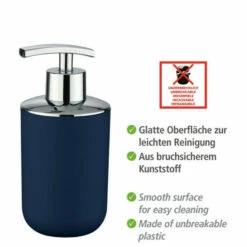Wenko Seifenspender Brasil Dunkelblau -Günstiges Wenko Geschäft unnamed file 8197