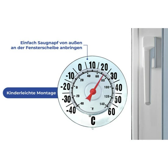 Wenko Außen-Thermometer 8 Wenko Außen-Thermometer – Bild 6