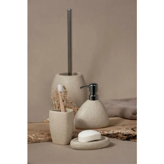 Wenko WC-Garnitur Pion Beige Keramik 5 Wenko WC-Garnitur Pion Beige Keramik – Bild 3