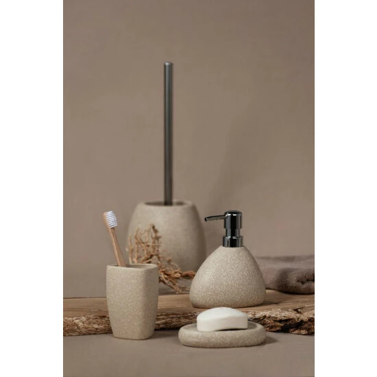 Wenko WC-Garnitur Pion Beige Keramik 6 Wenko WC-Garnitur Pion Beige Keramik – Bild 4