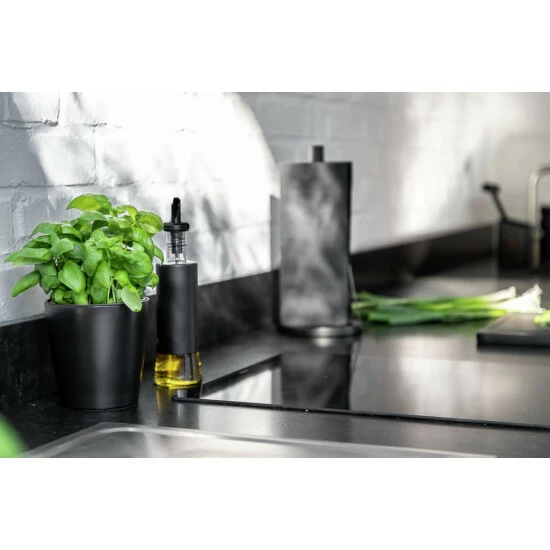 Wenko Öl & Essig Spender Boga 0,3 L Schwarz 5 Wenko Öl & Essig Spender Boga 0,3 L Schwarz – Bild 3